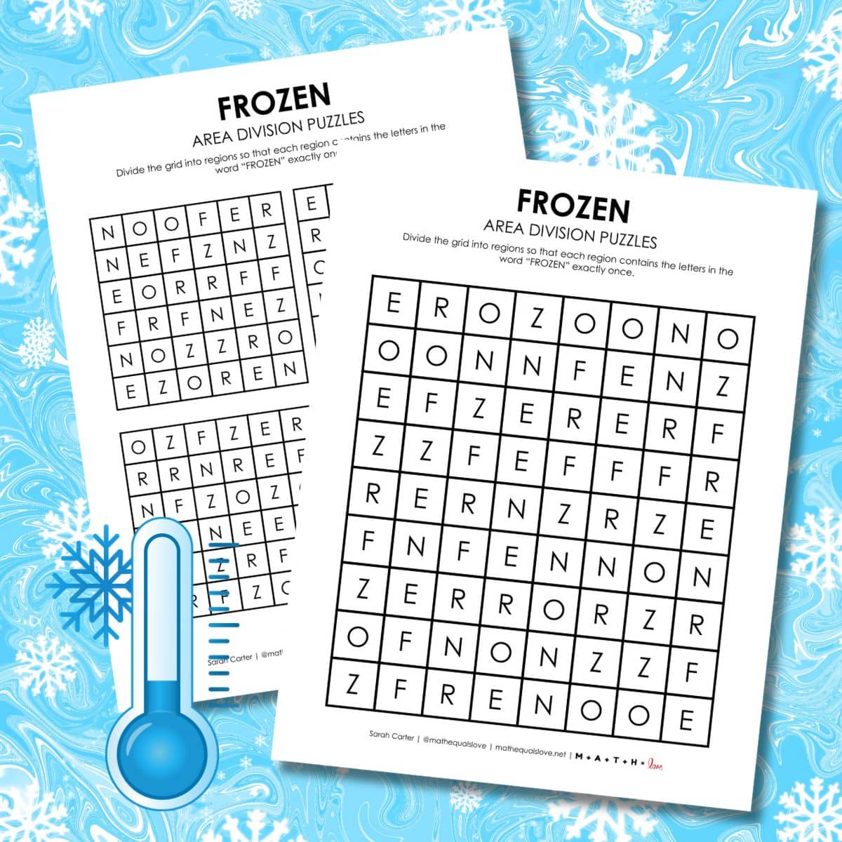 frozen winter logic puzzle free pdf.