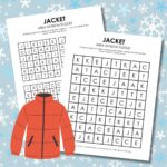 jacket area division logic puzzles for winter or fall.