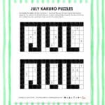 july kakuro puzzle free printable pdf.