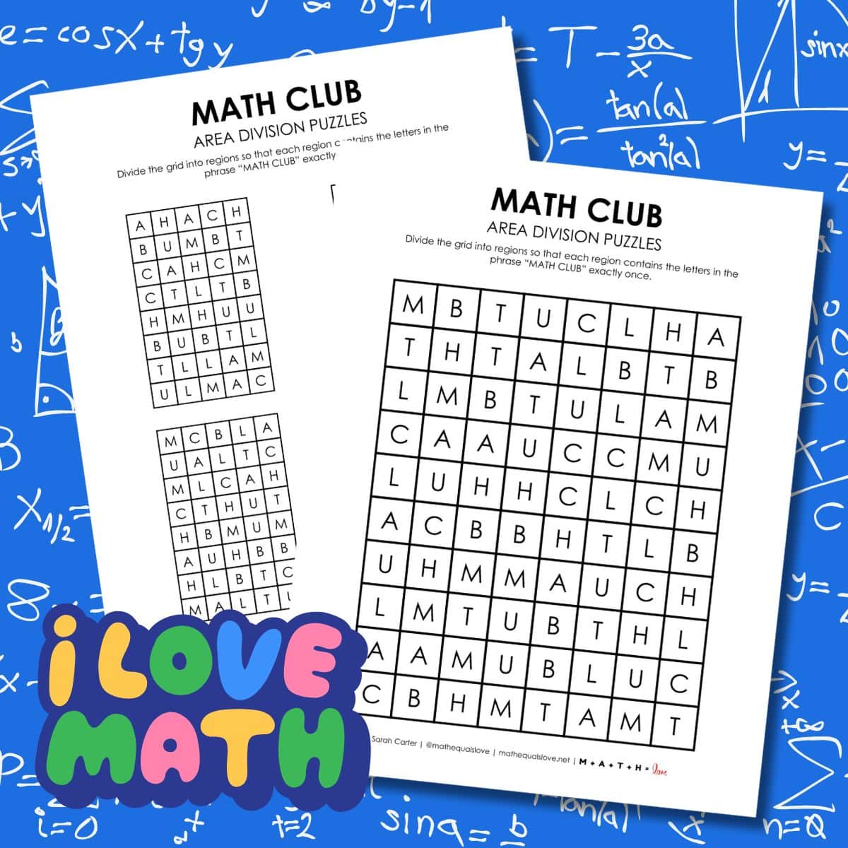 math club logic puzzle printable pdf.