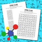 stem club logic puzzle activity area division puzzle.