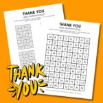 thank you thanksgiving logic puzzle printable.