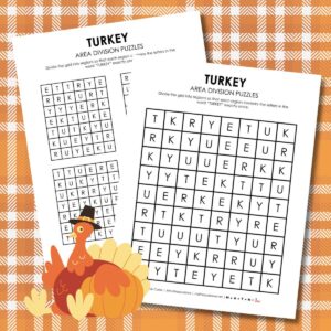 Thanksgiving Mystery Tangram Puzzle | Math = Love