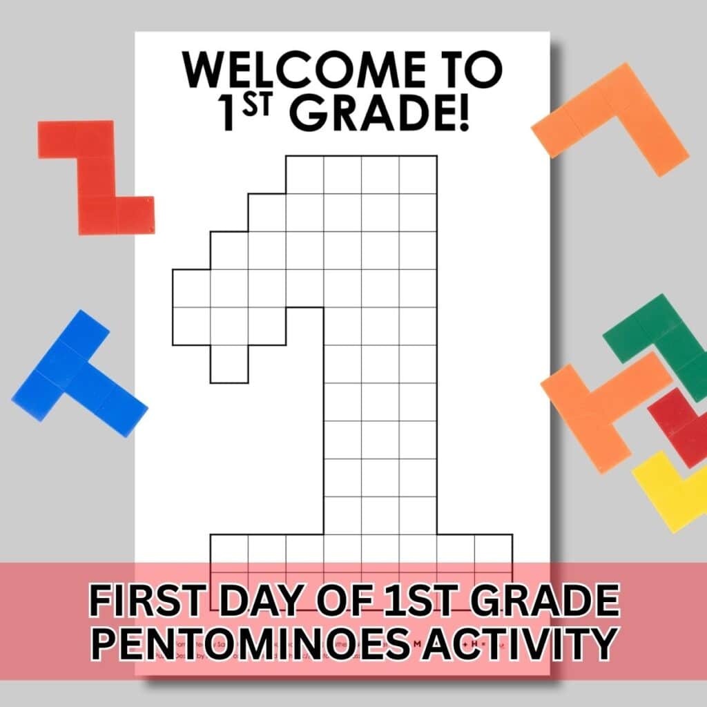 1st grade pentominoes puzzle.