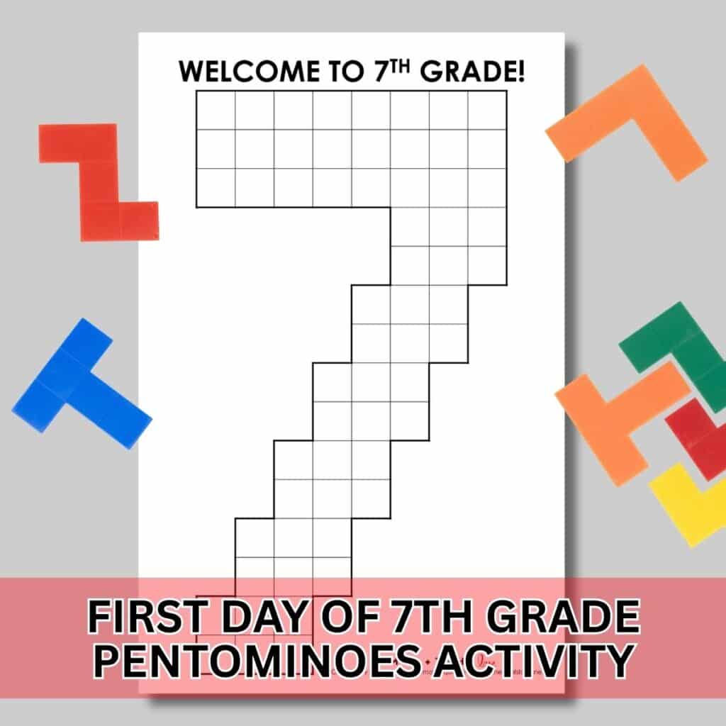 7th grade pentominoes puzzle.