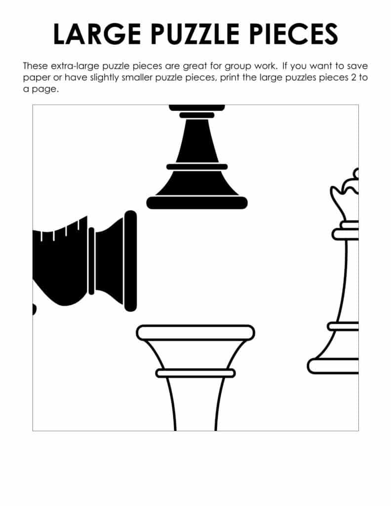 jumbo piece version of chess square edge matching puzzle. 