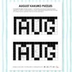 august kakuro puzzles free printable pdf.