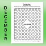 december hidden word puzzle.