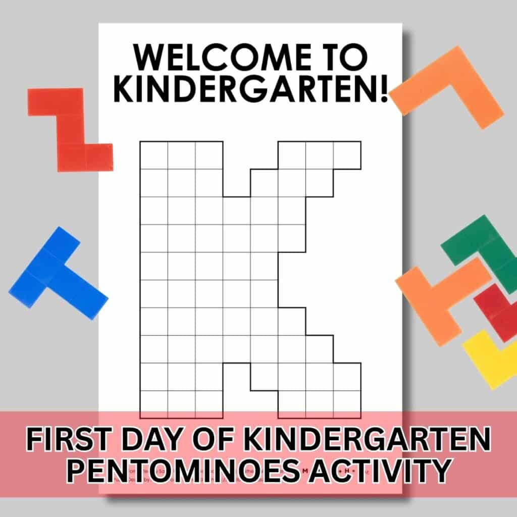 kindergarten pentominoes puzzle.