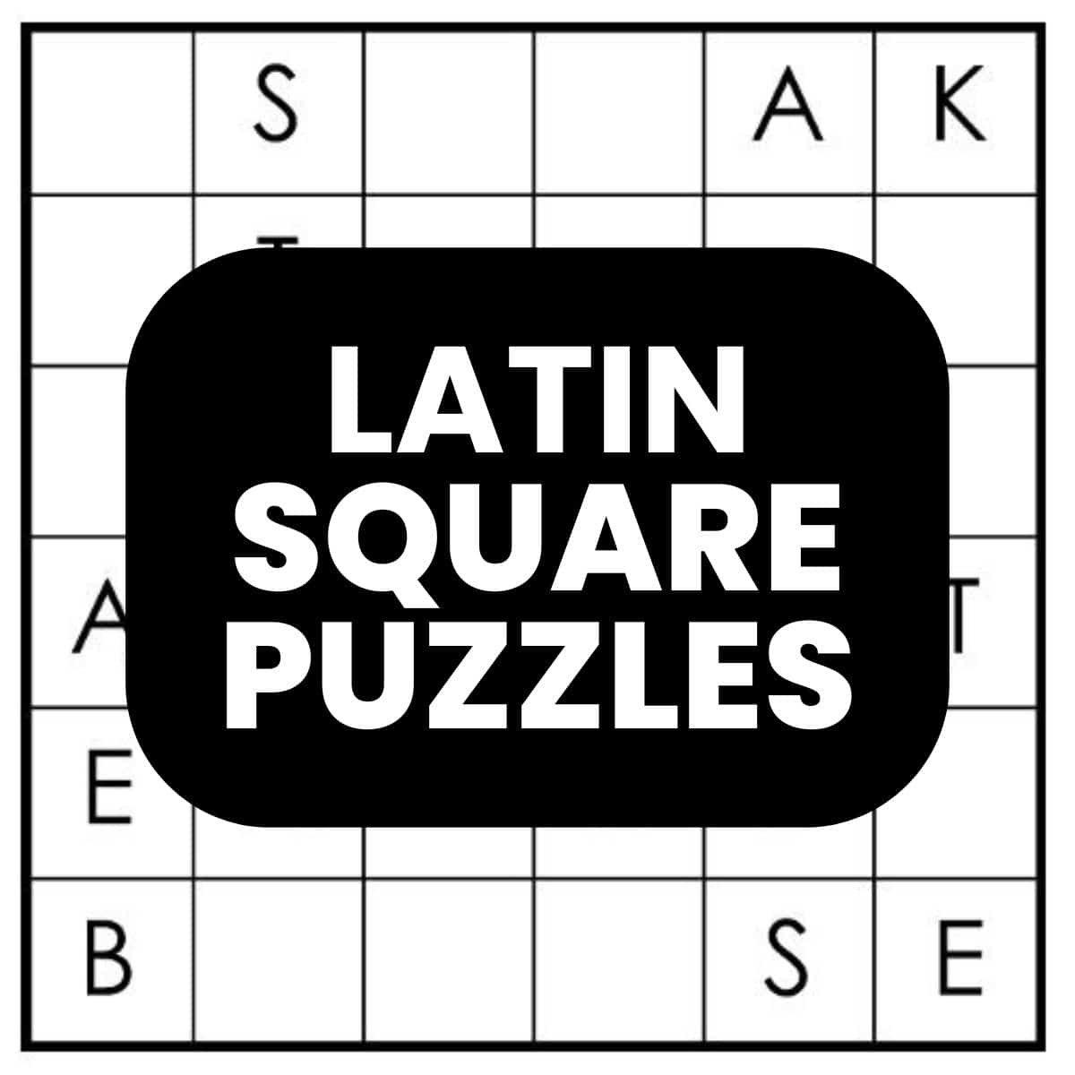 latin square puzzles free printable pdf.