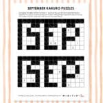 september kakuro puzzles free printable pdf.
