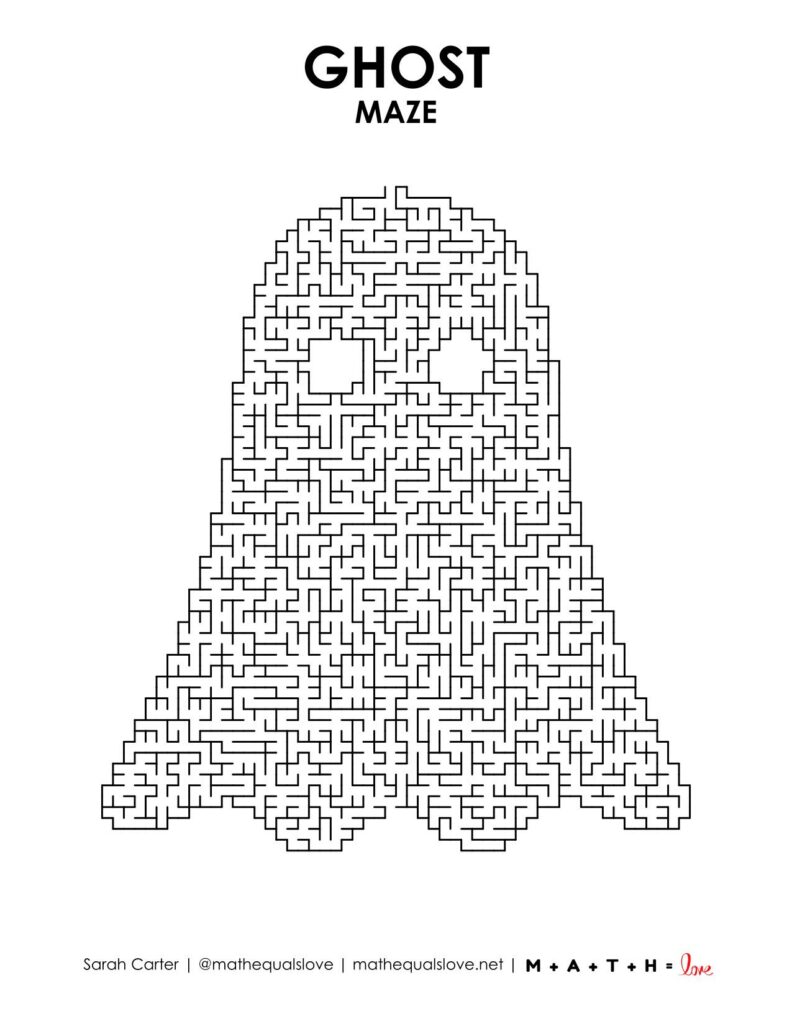 ghost maze level 6. 