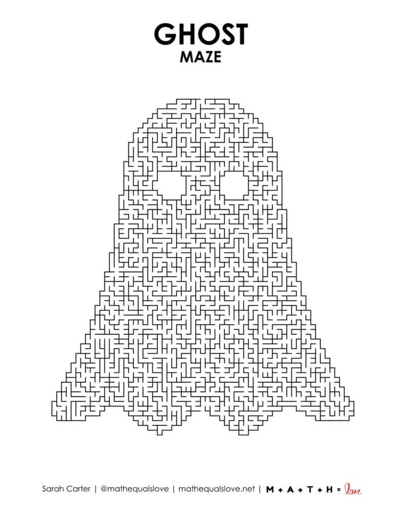 ghost maze level 7. 