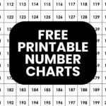 free printable number charts pdf.