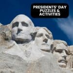 presidents' day puzzles and activities.