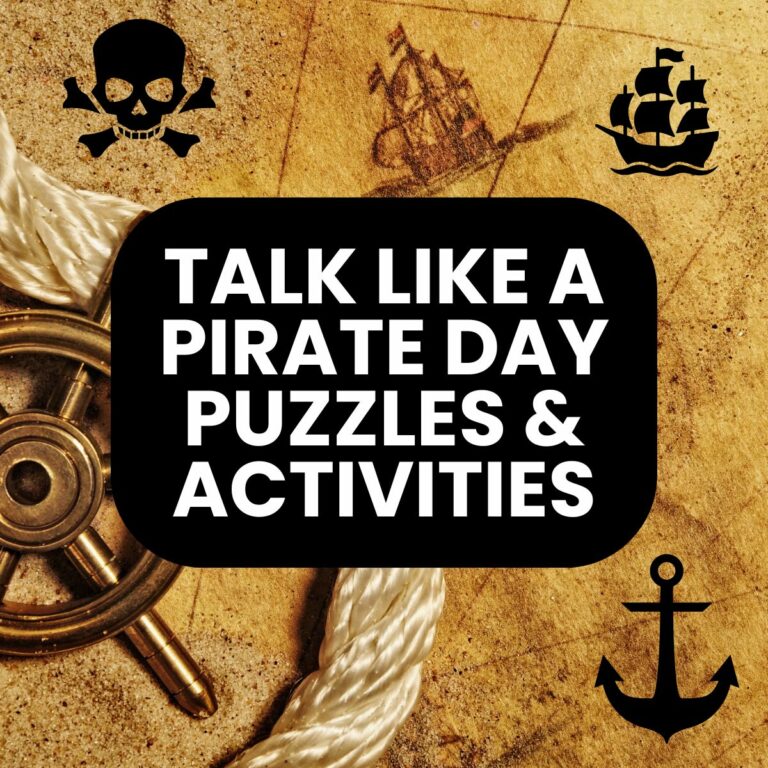 international talk like a pirate day puzzles and activities.