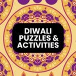 free printable diwali puzzles and activities.