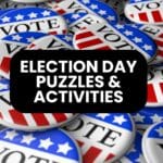 election day puzzles and activities.