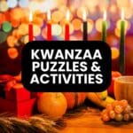 free printable kwanzaa puzzles, activities, and games.
