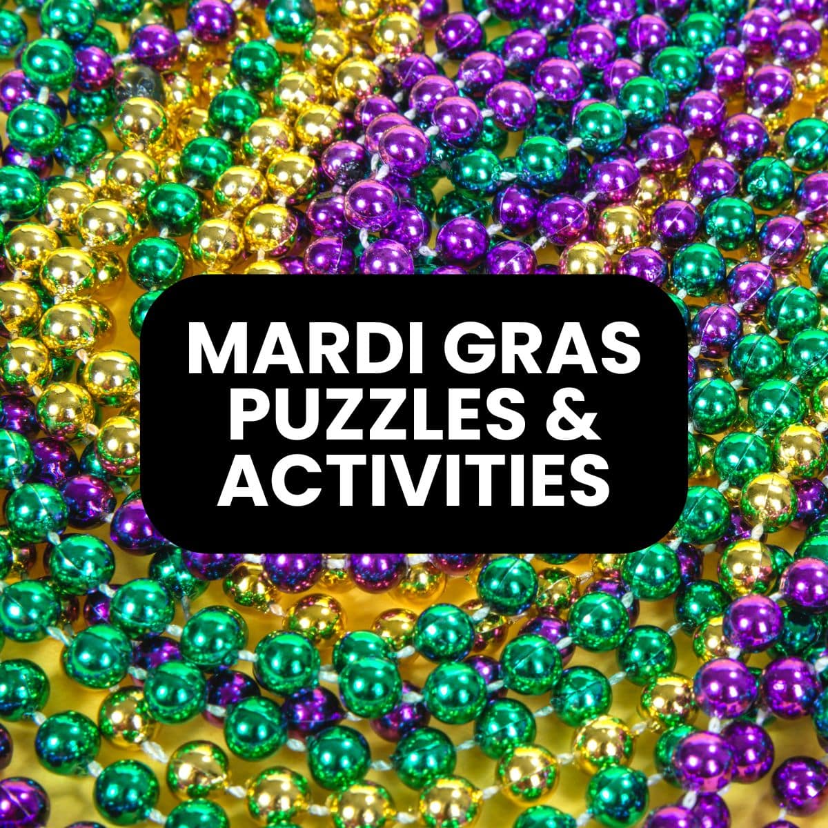 mardi gras logic puzzles and activities.