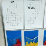 six seven 6-7 pentominoes puzzles.