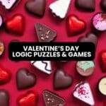 valentine's day logic puzzles and games.