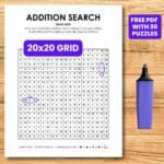 Addition Puzzles Collection | Math = Love