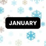 january activities, puzzles, and games for the classroom.