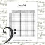 bass clef nonogram puzzle.