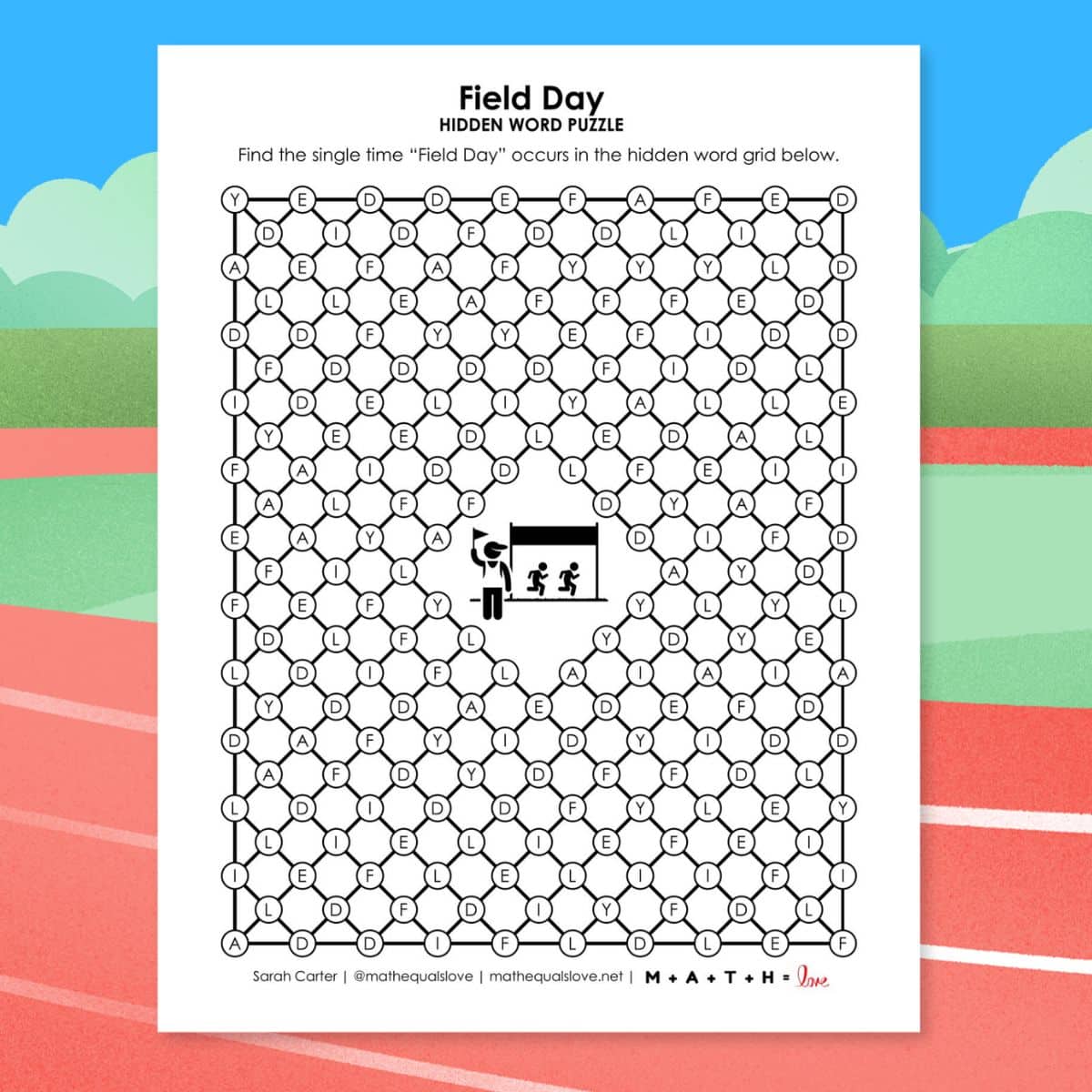 field day hidden word puzzle.