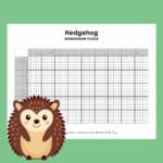 hedgehog nonogram logic puzzle.