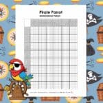 pirate parrot nonogram puzzle.