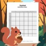 squirrel nonogram puzzle.