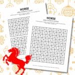 year of the horse area division puzzles.