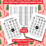 christmas ornament bingo game with free printable bingo cards 1-75.