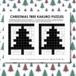 christmas tree kakuro puzzles free printable pdf.