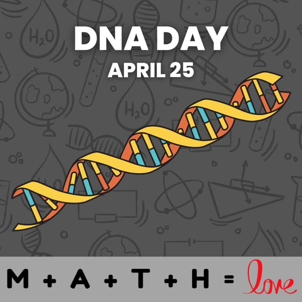 dna day science holiday on april 25.