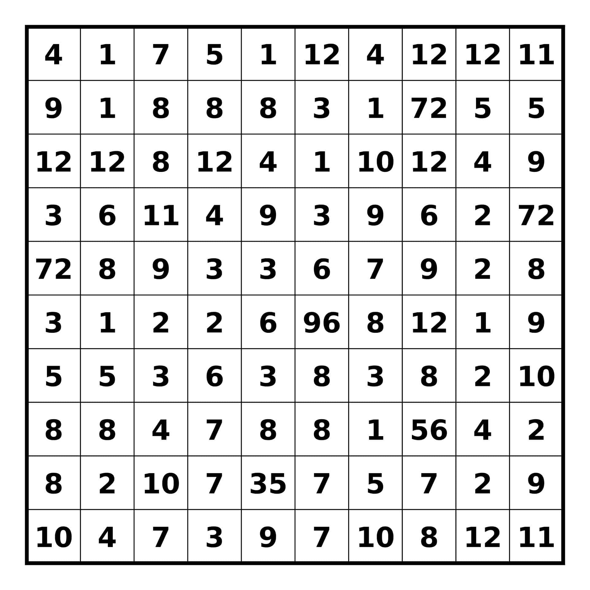 example of division search puzzle.