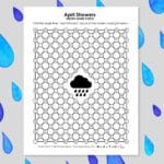 april showers hidden word puzzle.