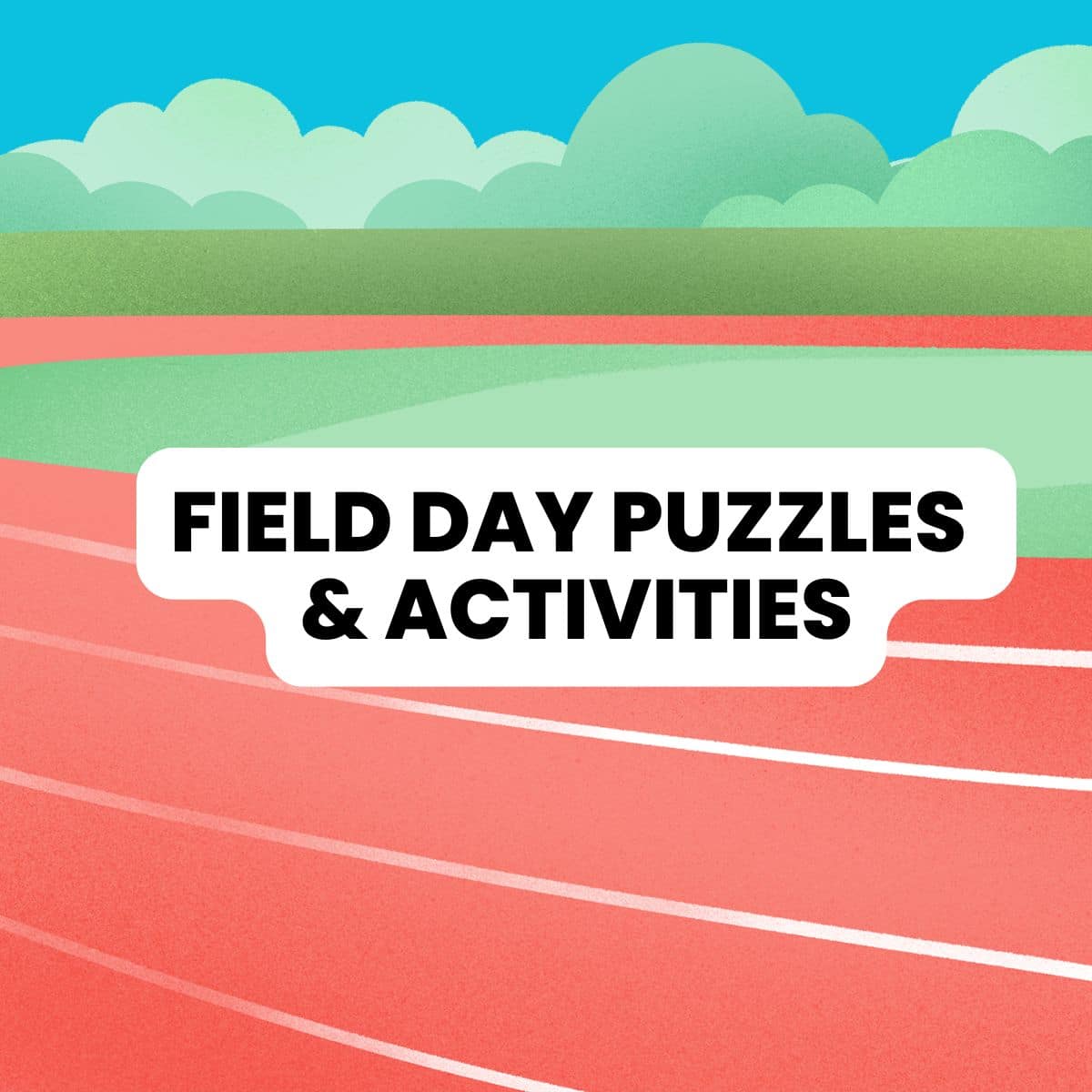 field day puzzles and activities for the classroom.