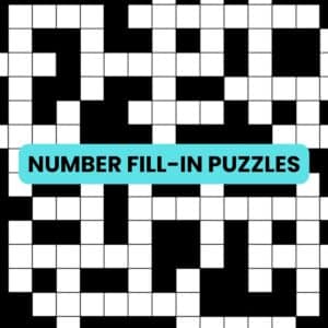 Number Fill-In Puzzle Collection | Math = Love