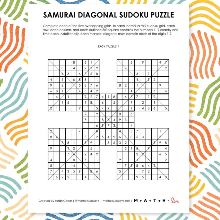 Free Printable Logic Puzzles (PDF)