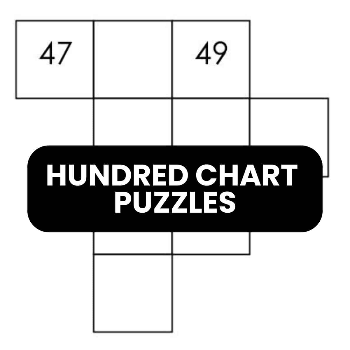 hundred chart puzzles free printable pdf.