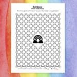 rainbow hidden word puzzle.