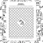 robotics hidden word puzzle.
