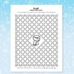 scarf hidden word puzzle.