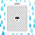 umbrella hidden word puzzle.