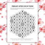 february letter circuit puzzle.