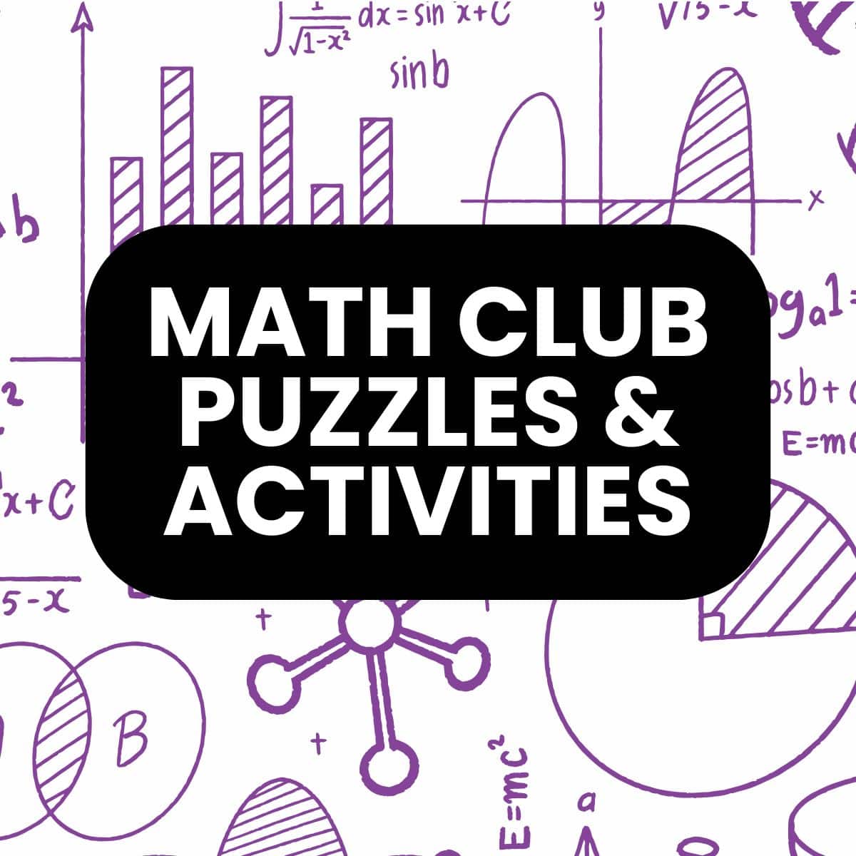 math club activities and puzzles.