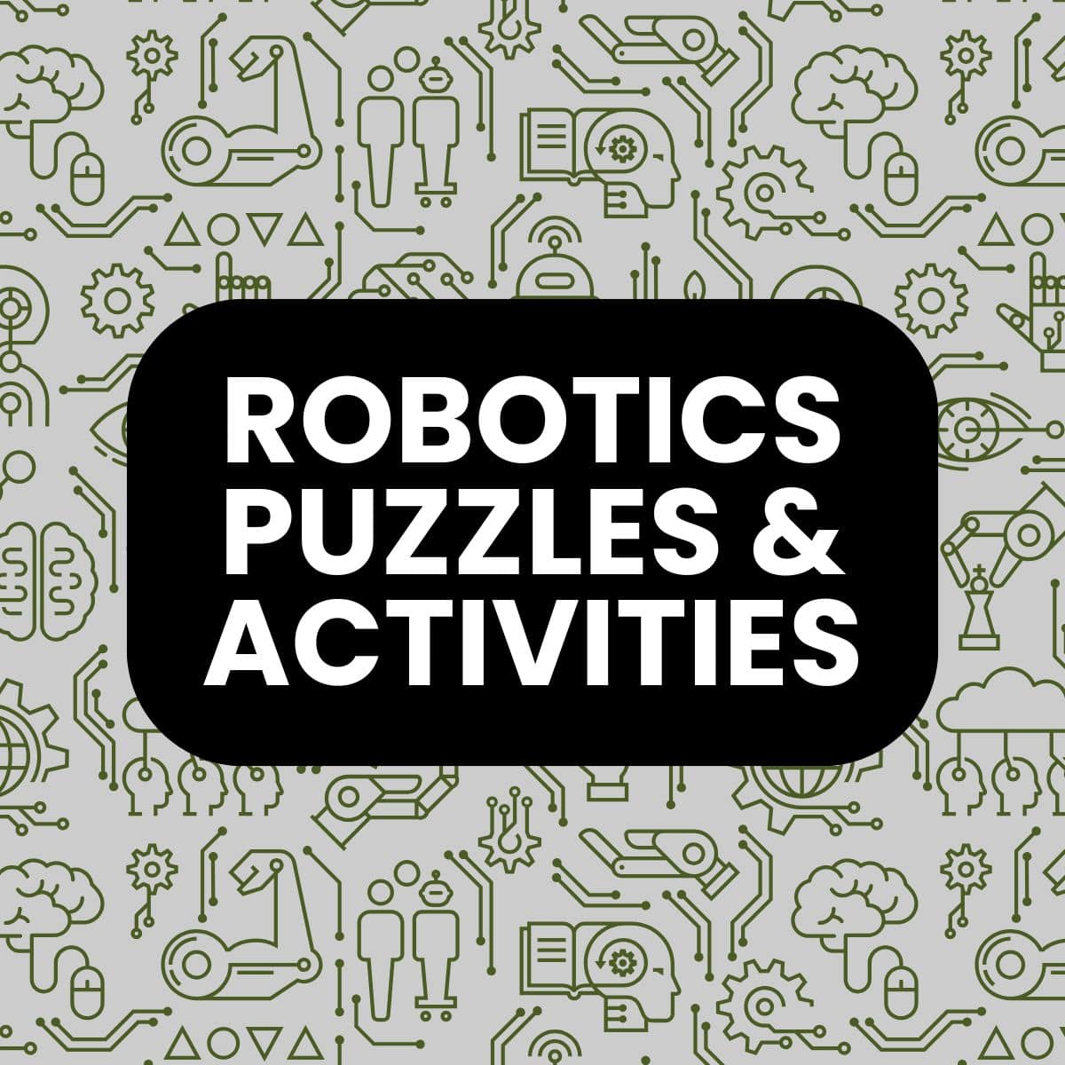 robotics puzzles and activities.